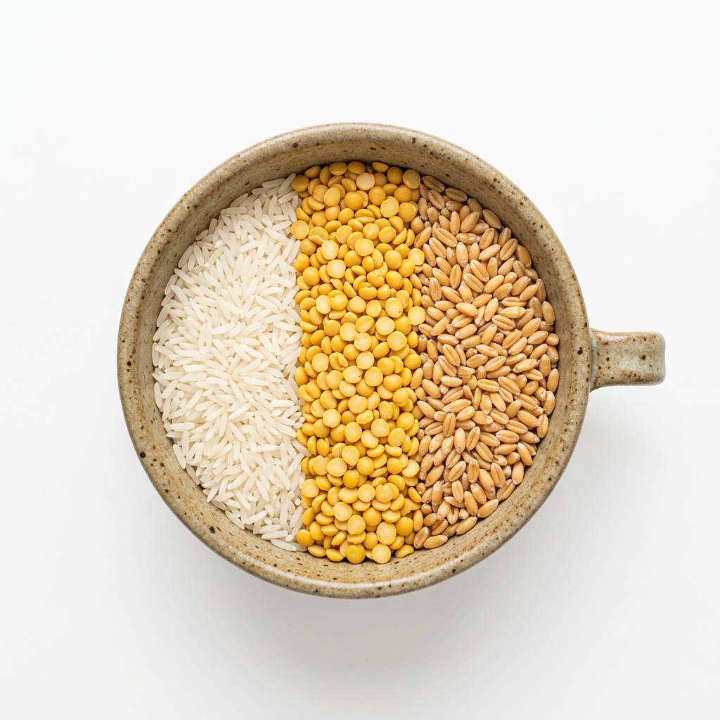 Atta, Rice & Dal